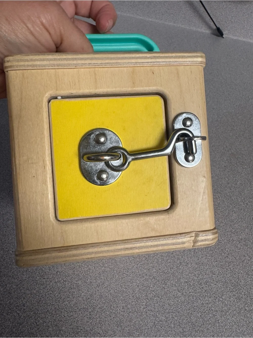 Wooden Lockbox Toy lovevery